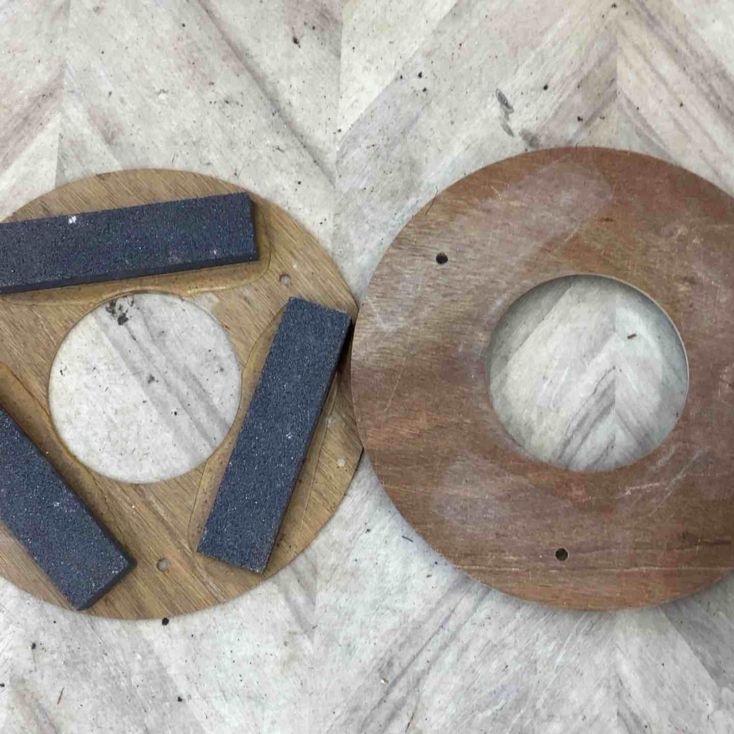 プレート付き ×2個