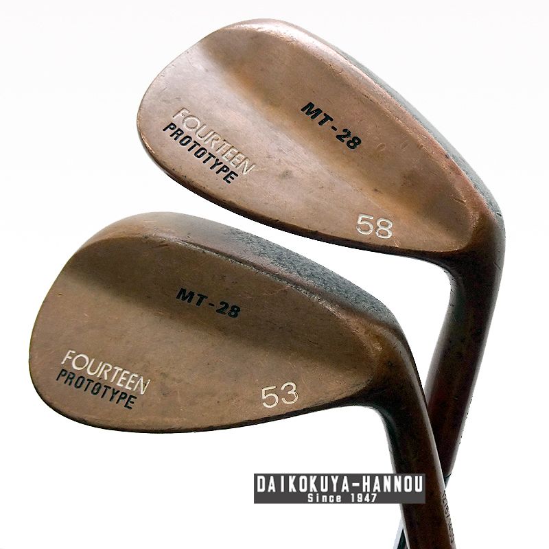 フォーティーンMT-28 53° 58° ウェッジセット　Fourteen フォーティーン ウェッジ MT-28 PROTOTYPE 53°, 58° 2本セット