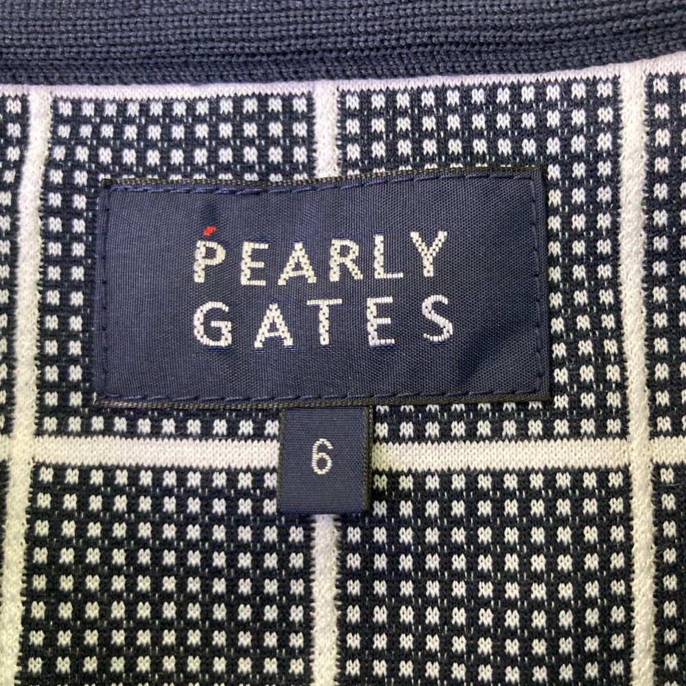 サイズ：6 PEARLY GATES パーリーゲイツ 2024年モデル 半袖ポロシャツ チェック柄 ネイビー系 [240101467027] ゴルフウェア メンズ ストスト 楽天市場】PEARLY GATES パーリーゲイツ 2024年モデル 半袖