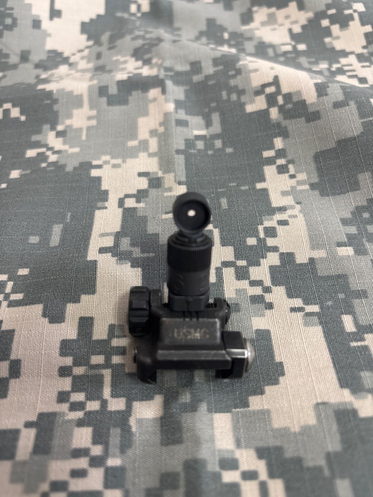 初期型 米軍 実物 KNIGHTS REAR SIGHT 600 METER 送料無料 A6