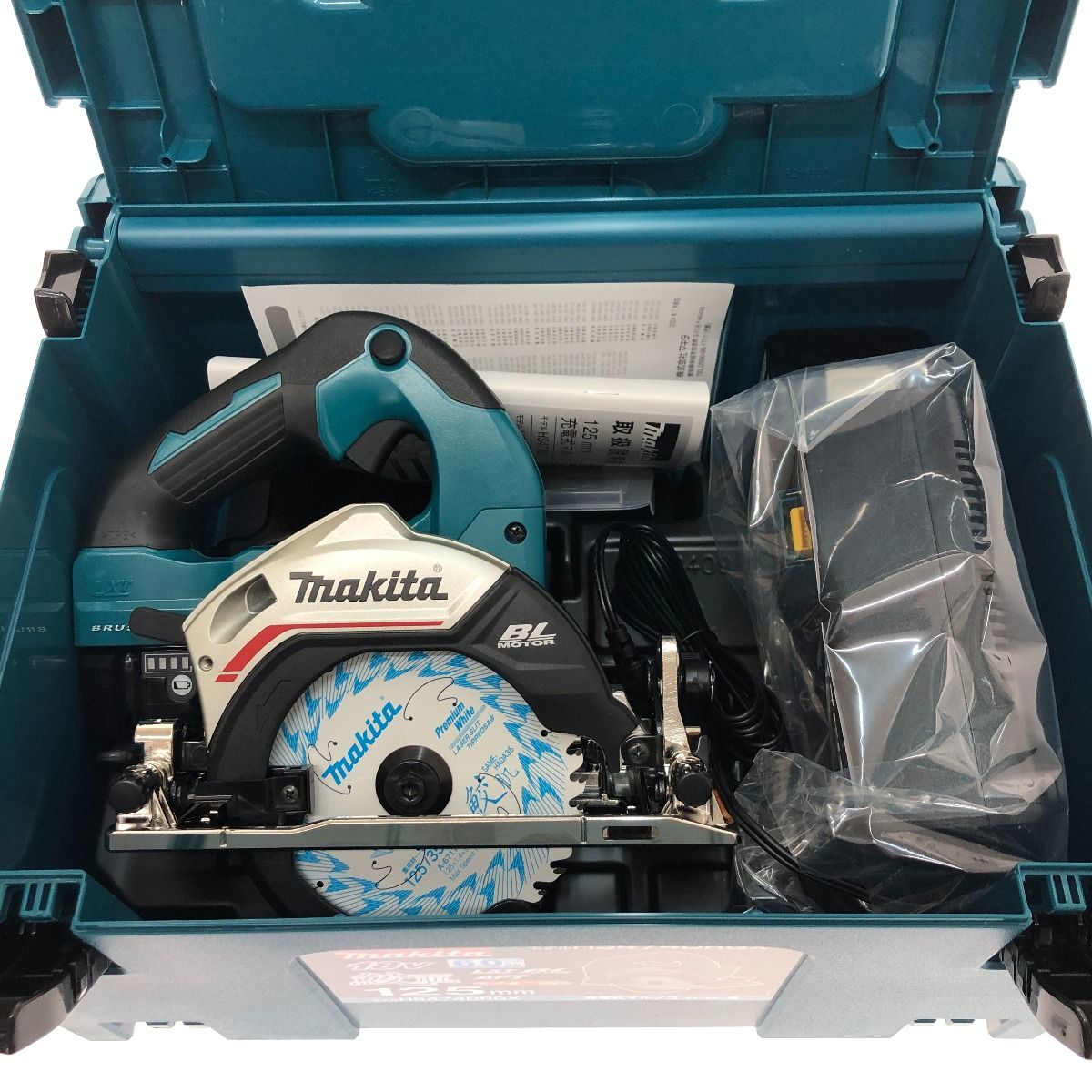 □□MAKITA マキタ 125mm充電式マルノコ 18Ｖ 6.0Ah HS474DRGX
