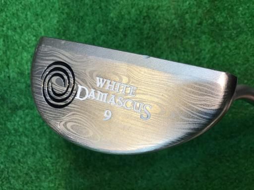 Odyssey White Damascus 9 パター 34インチ 中古】WHITE DAMASCUS #9 パター スチールシャフト 計測項目外