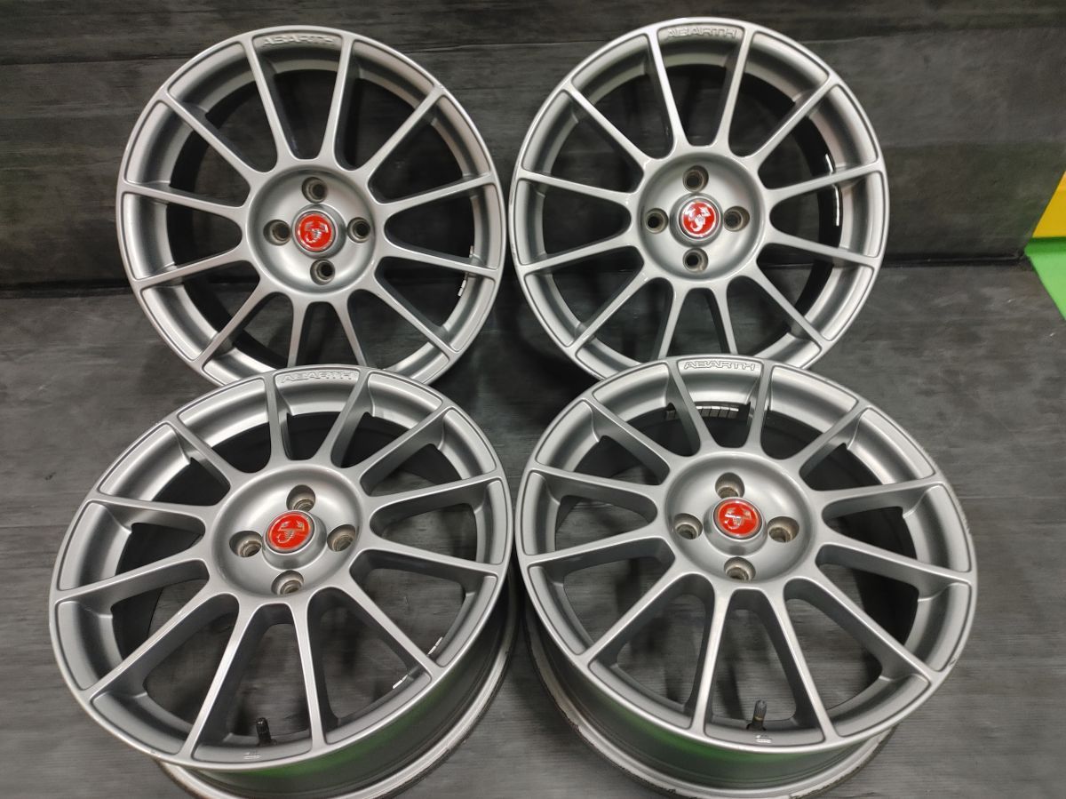 フィアット　アバルト　17インチホイール アバルト ENTITY 17インチ 7J 98/4H ET35 ABARTH 500 595 695