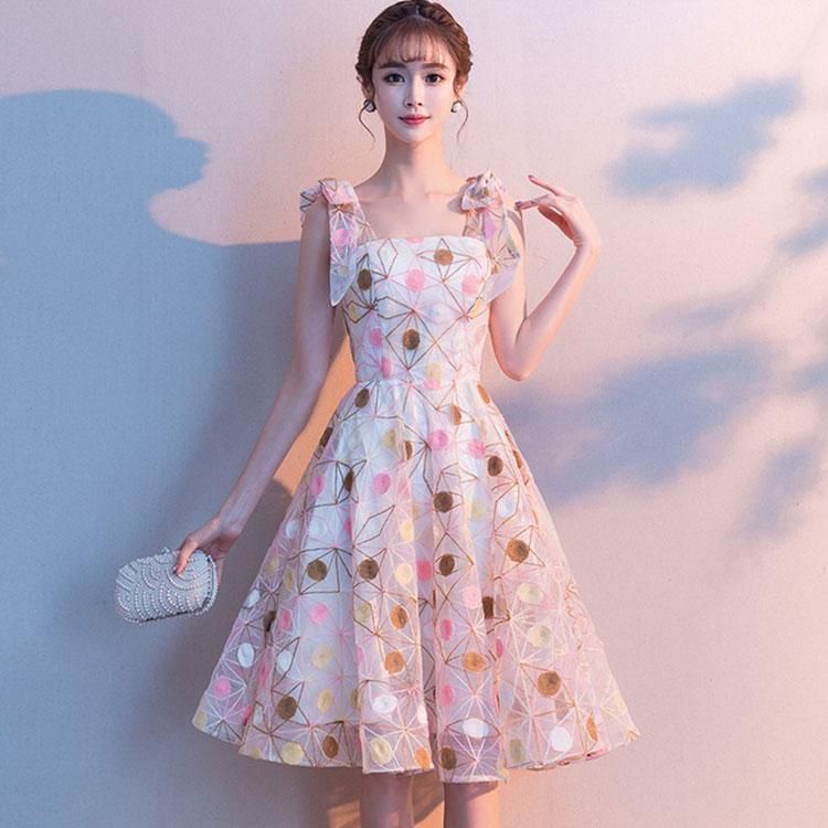 ウェディングドレス パーティードレス無地 ドレス 花嫁ドレス 二次会 ワンピース 結婚式 演奏会4.13