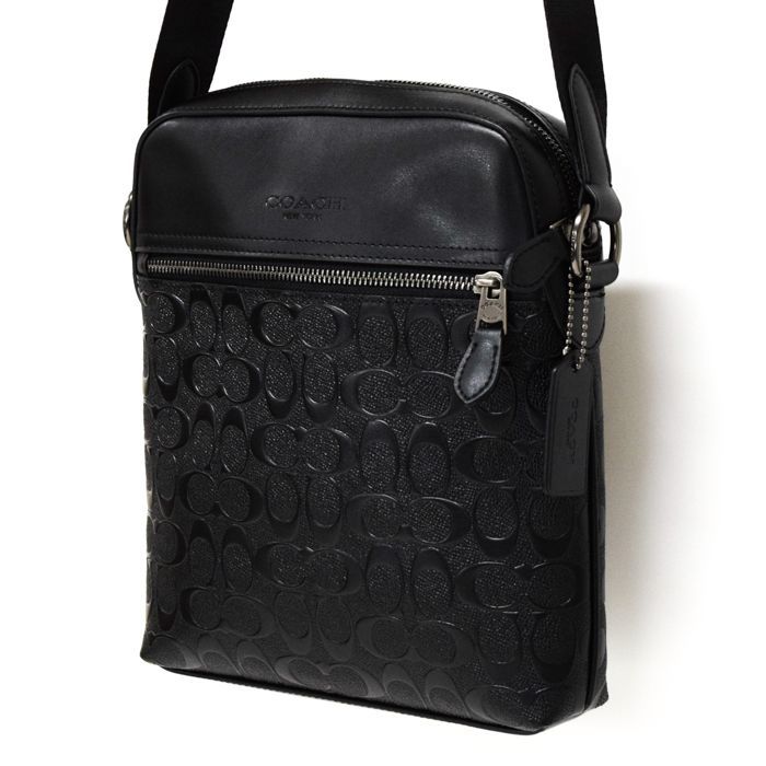 コーチ COACH ヒューストン フライト バッグ エンボスレザー