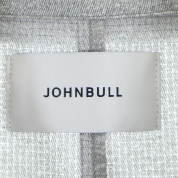商品詳細未使用 ジョンブル ライトジャケット L グレー Johnbull テーラード 日本製 メンズ 【200503】