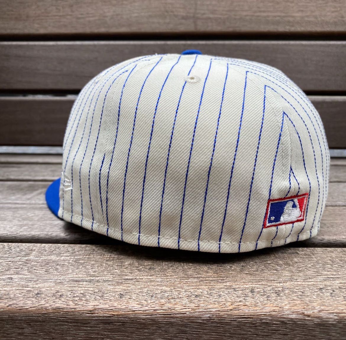 NEWERA  シカゴ カブス 59Fifty ピンズ付き USA限定 Newera 59FIFTY シカゴ カブス Cubs 100th Anniv. ピン