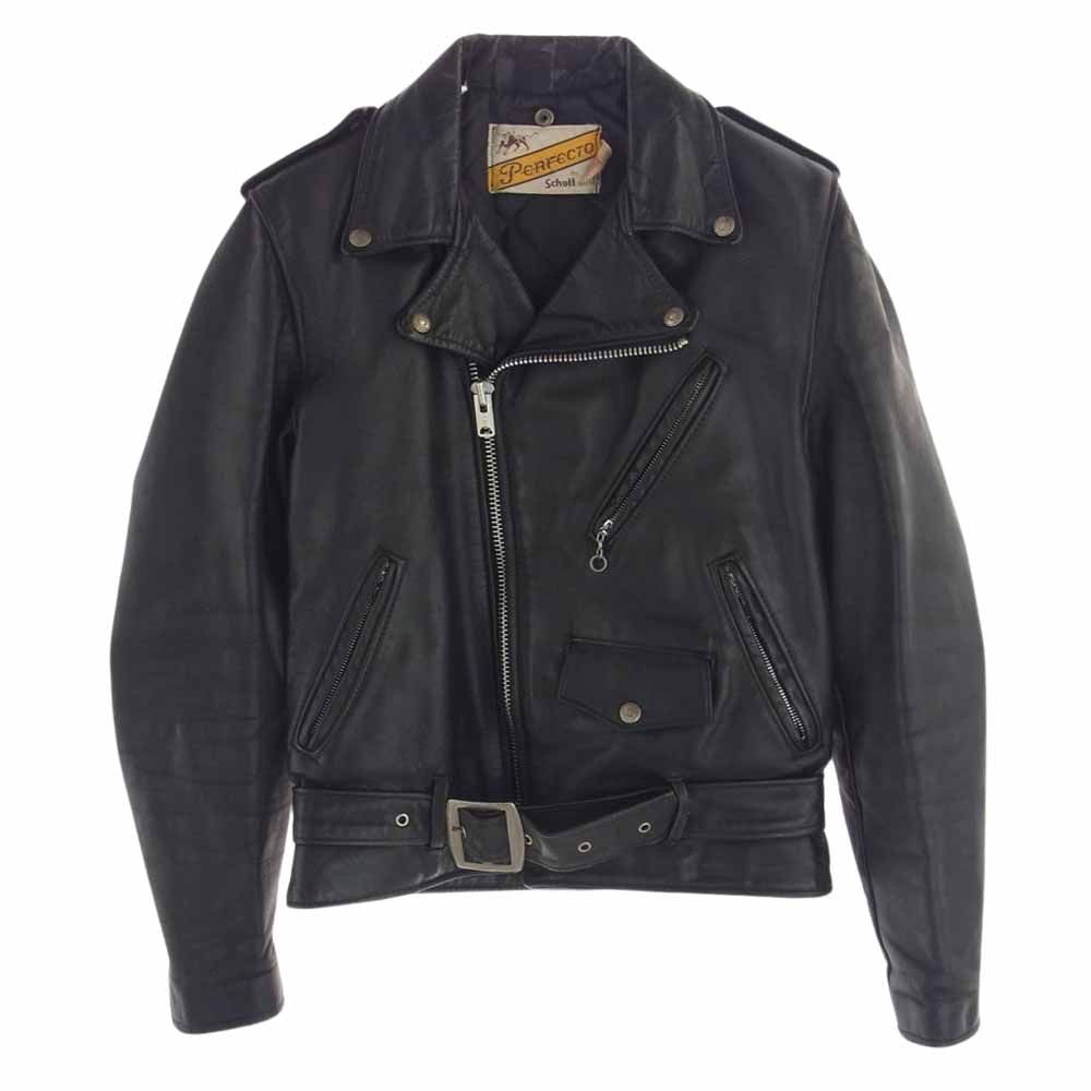 HAL　　Schott　ワンスター　　TALON 　ヴィンテージ　38 schott ショット ジャケット 70s 牛タグ TALON ジップ USA製