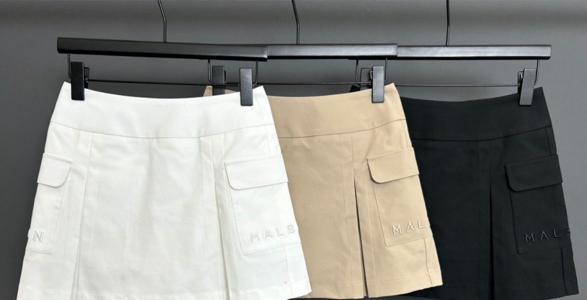 25春夏韓国Malbonゴルフ レディース軽量フードジャケット Malbonの36バケットボタンアップシャツ（White）をレンタル