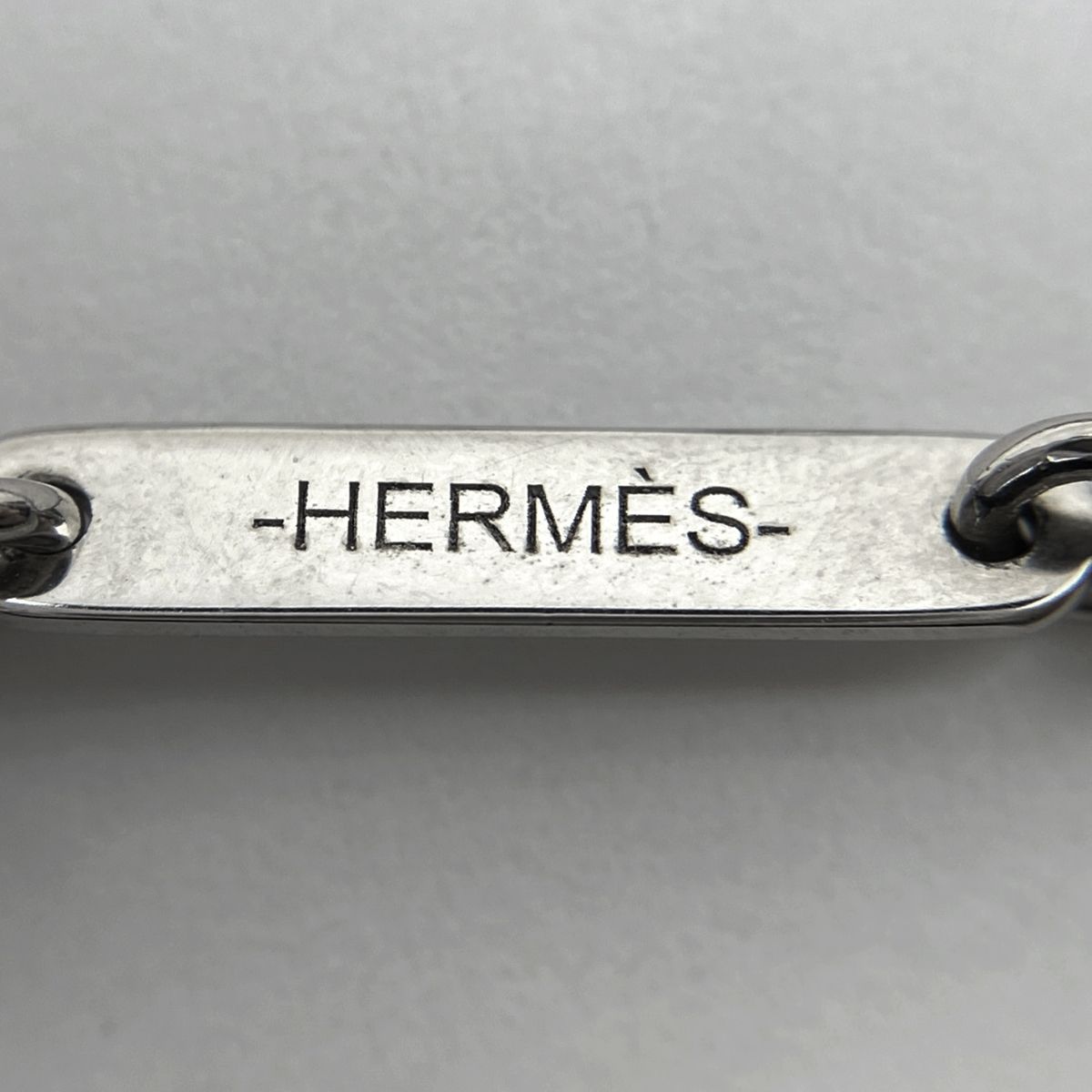 エルメス HERMES パナッシュ メタル シルバー レディース ネックレス