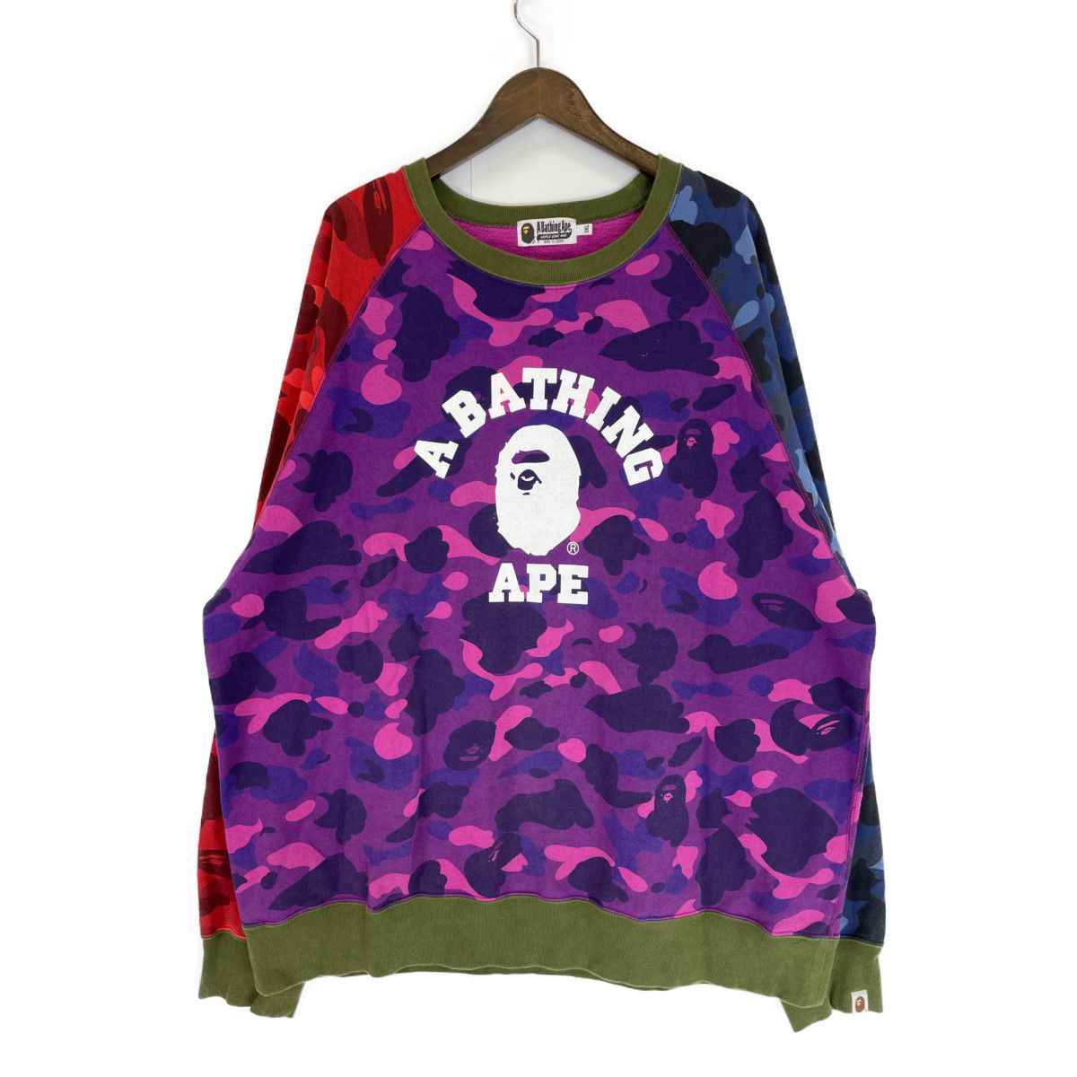 A BATHING APE アベイシングエイプ 001SWI801009M クレイジーカモ