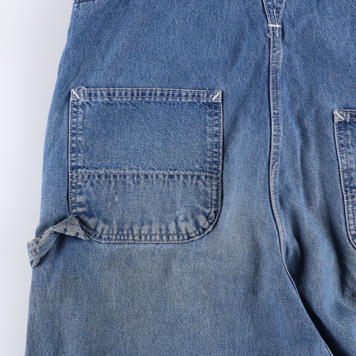 なかまつです。様カーハート carhartt 古着 デニム オーバーオール 古着 00年代 カーハート Carhartt デニムオーバーオール USA製