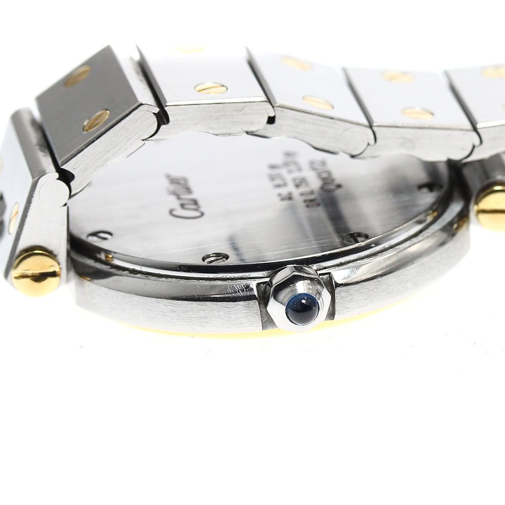 カルティエ CARTIER 84038288 サントスラウンドSM クォーツ レディース  