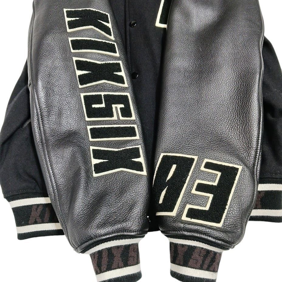 SKOOKUM KIXSIX スクーカム キックスシックス レザースタジャン