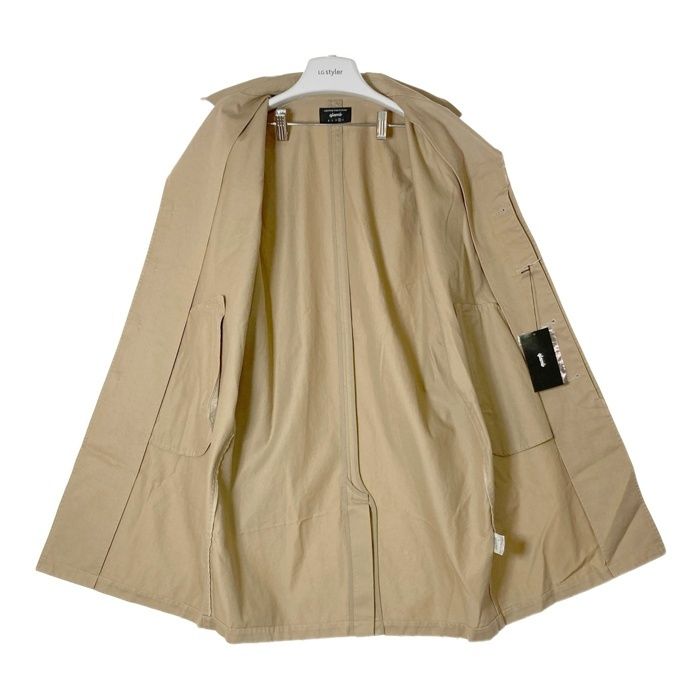 ☆glamb グラム ロングコート ダメージ加工 ベージュ Size3 - メルカリ