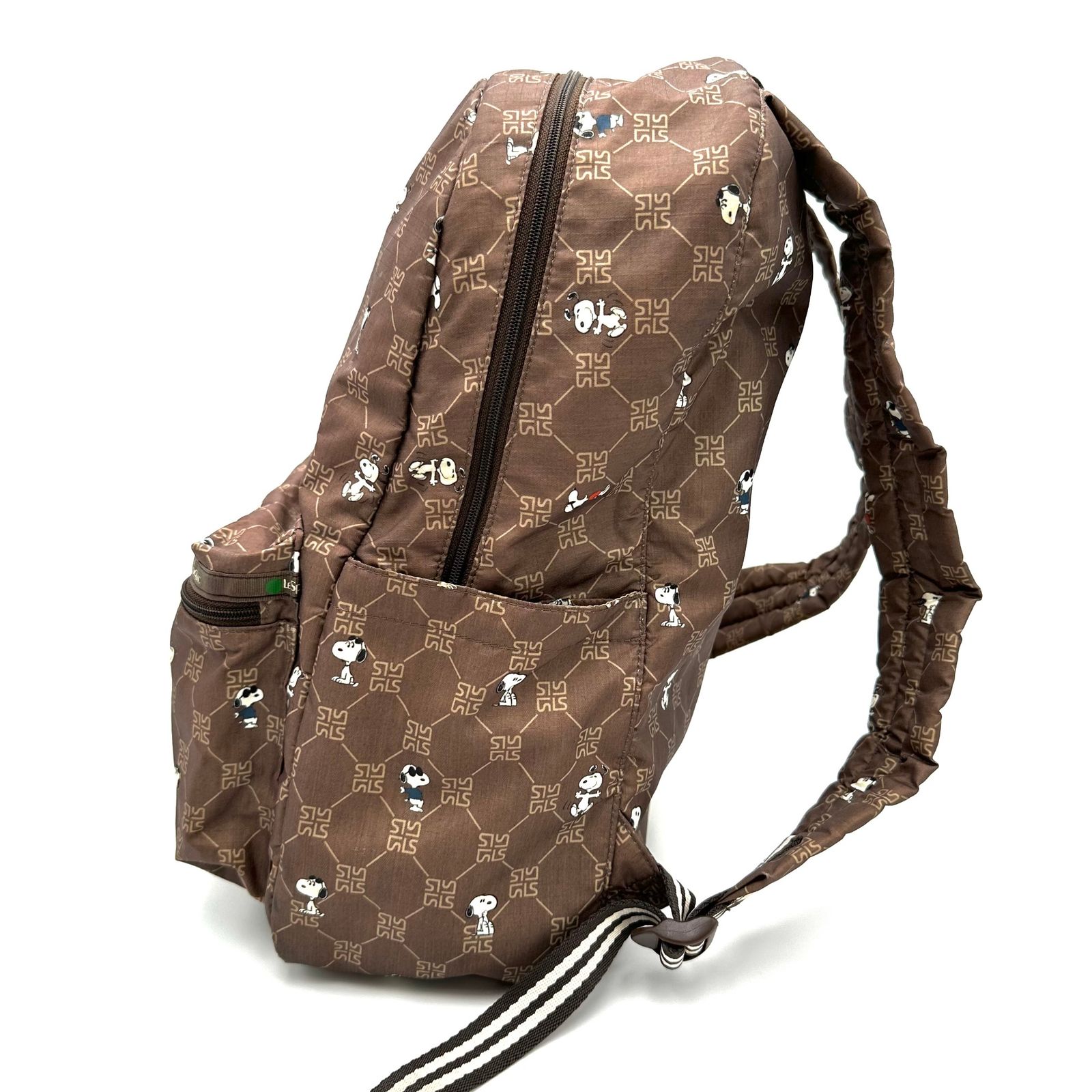 レスポートサック スヌーピー リュック PEANUTS70周年 PEANUTS×LeSportsac ROUTE BACKPACK (スヌーピー&ウッドストック)
