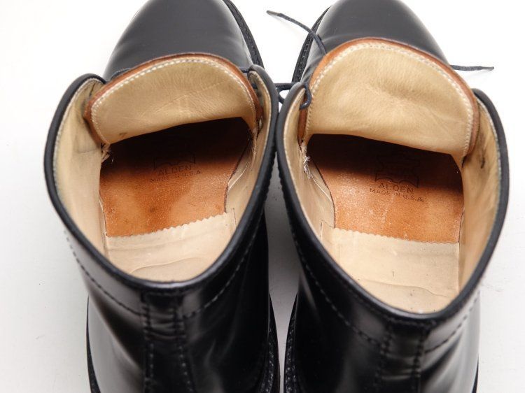 【希少サイズ】Alden チャッカブーツ　ブラックコードバン 1359 希少サイズ】Alden チャッカブーツ ブラックコードバン 1359