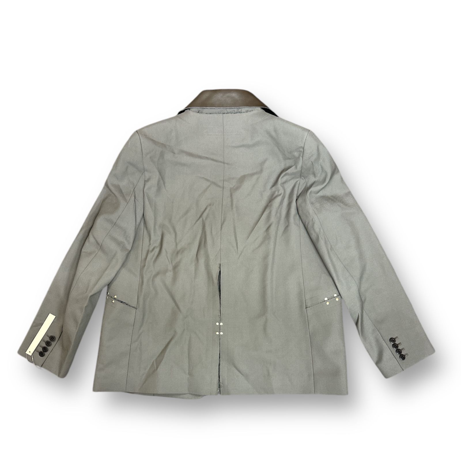 定価140800円 新品 Tamme 23AW レース切替 ピークドラペル ダブル 