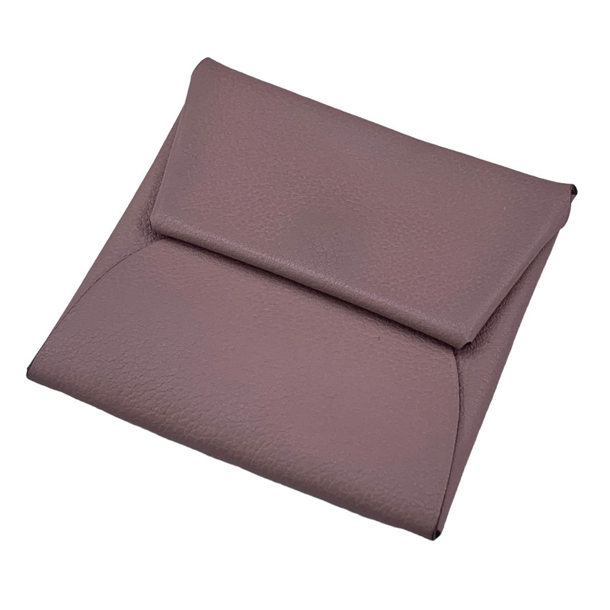 HERMES エルメス バスティア モーヴペール シルバー金具 コインケース HERMES エルメス バスティア モーヴペール シルバー金具 コイン