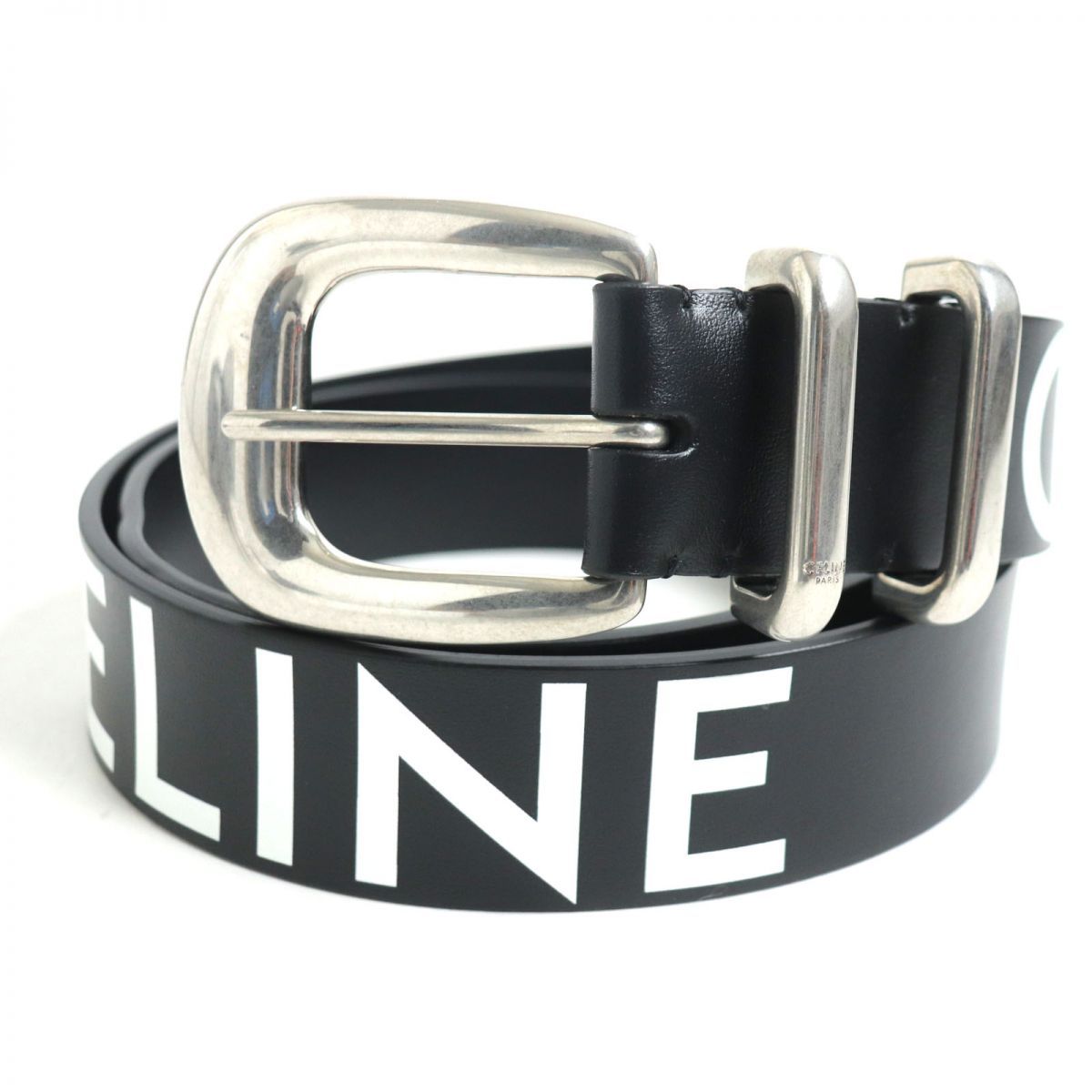 美品▽2022年製 定価73700円 CELINE セリーヌ ロゴプリント