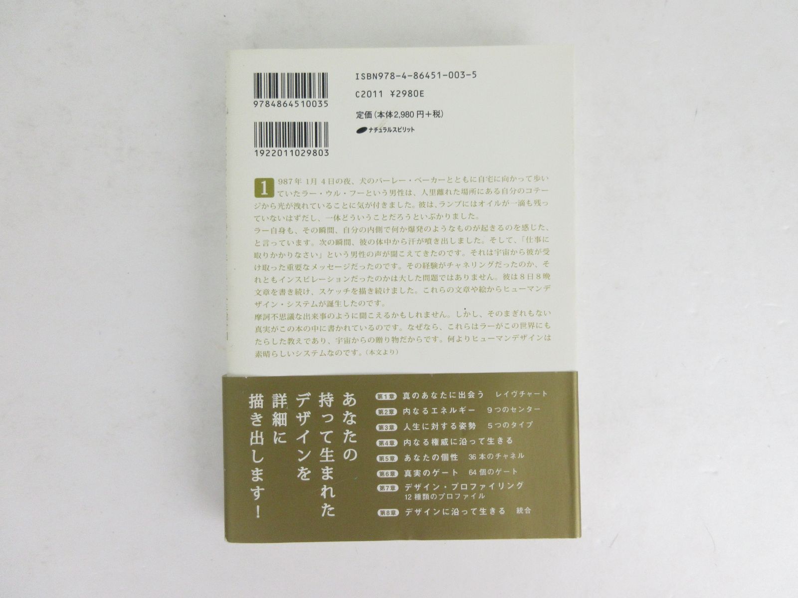 ヒューマンデザイン : あなたが持って生まれた人生設計図