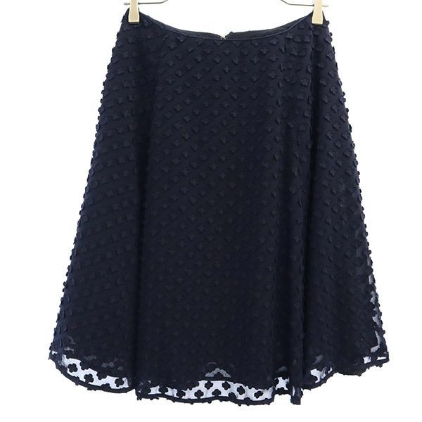 トッカ TOCCA ひざ丈スカート ドットスカート トッカ レースシフォン