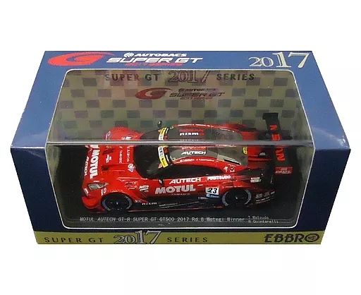 中古】ミニカー 1/43 MOTUL AUTECH GT-R SUPER GT GT500 2017 Rd.8