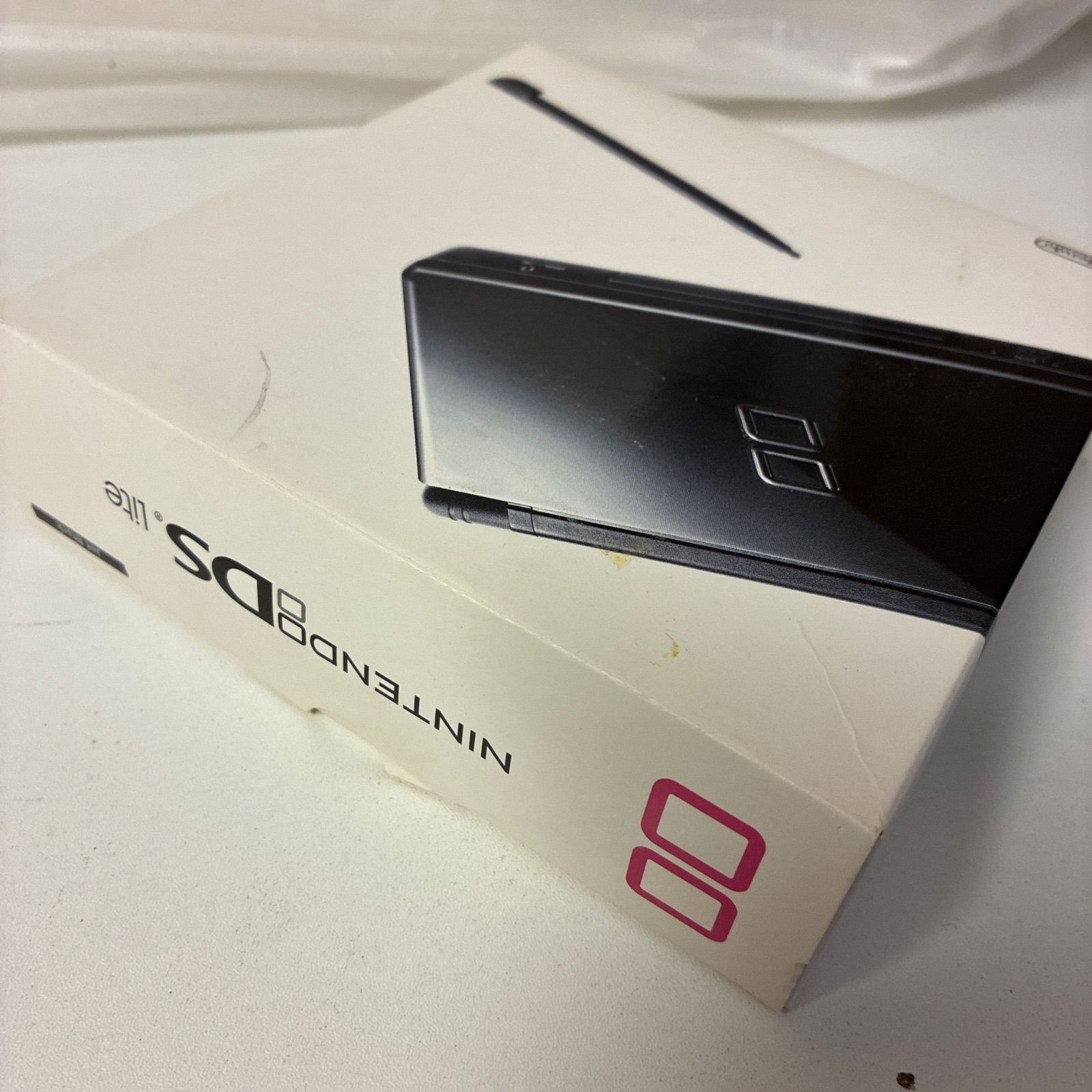 ニンテンドーDS LITE ジェット・ブラック 箱付き 美品☆】ニンテンドー DS Lite ジェットブラック 外箱セット