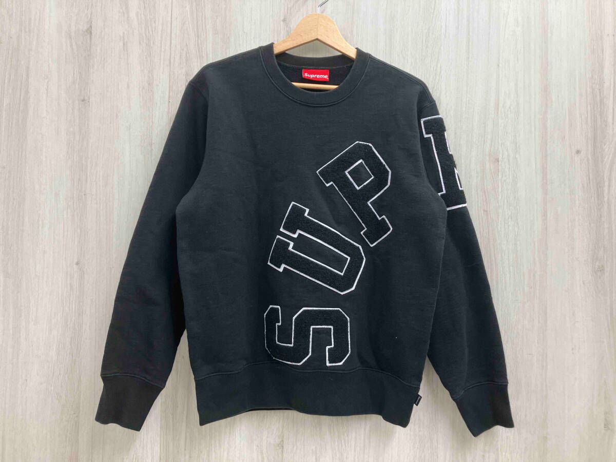 Supreme シュプリーム BIGARC CREWNECK スウェット トレーナー ブラック サイズS