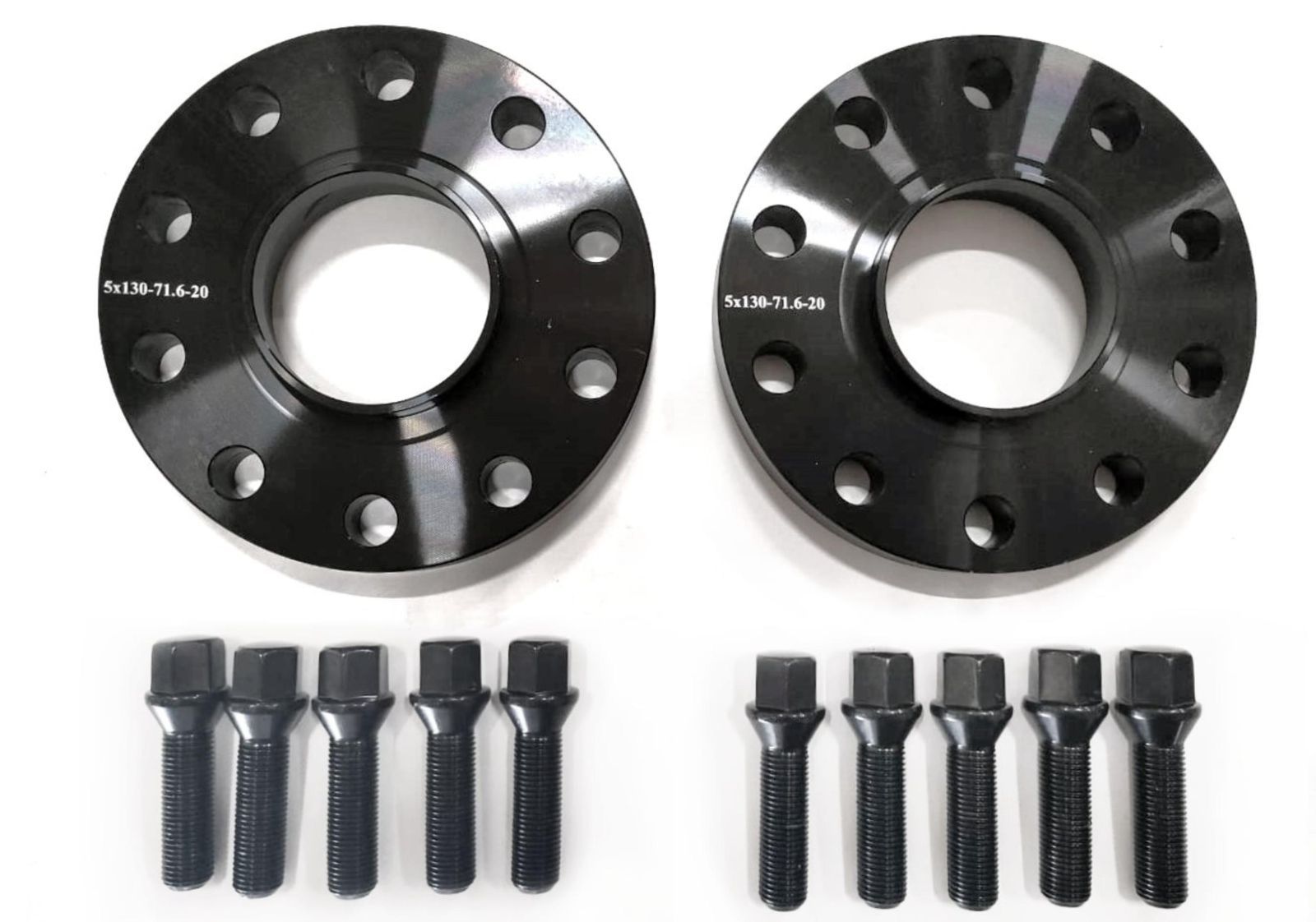 ホイールスペーサー 5穴 PCD130 10mm ボルトセット ポルシェ