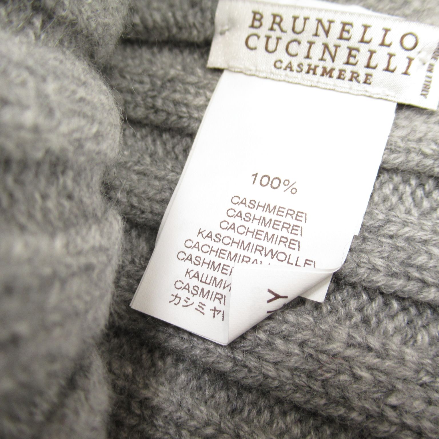 中古・古着通販】BRUNELLO CUCINELLI (ブルネロクチネリ) カシミア