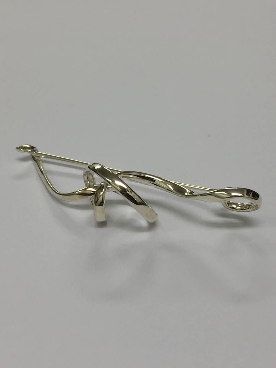 ジョージジェンセントールン384忘れな草ブローチフォーゲットミーノット