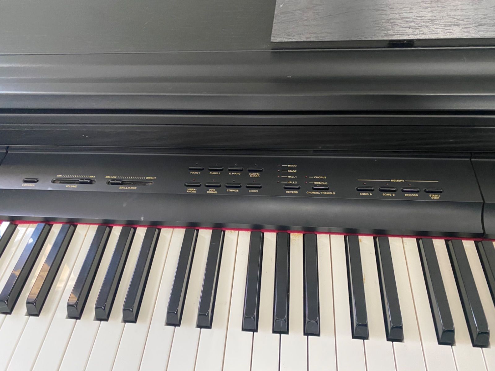 CASIO 電子ピアノ（イス付き）95年製