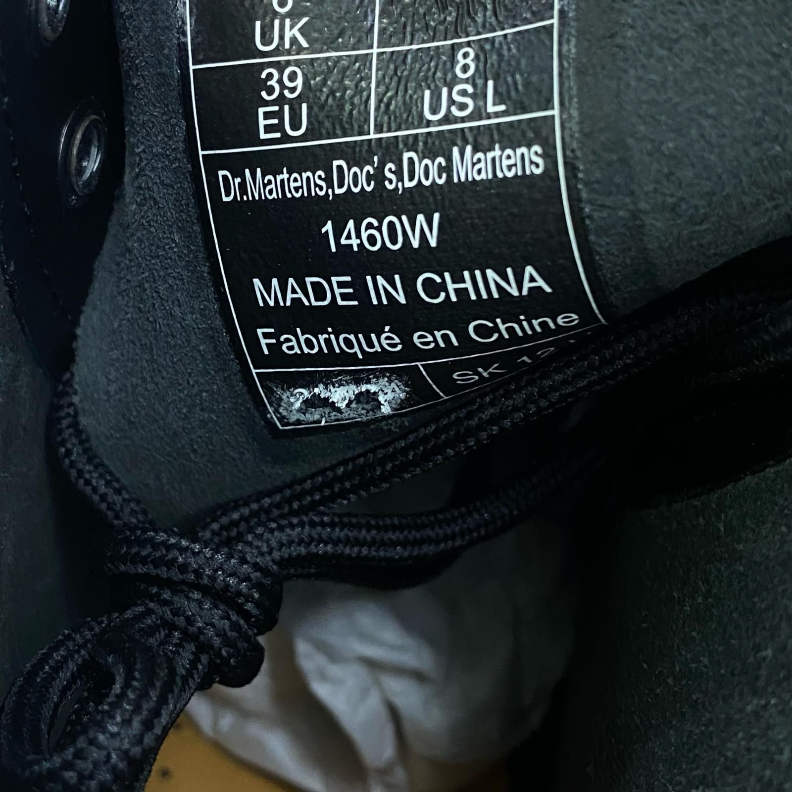 186005 Dr.Martens ドクターマーチン ８ホール ブーツ 25cm 1460W レディース NICORILABO_COM