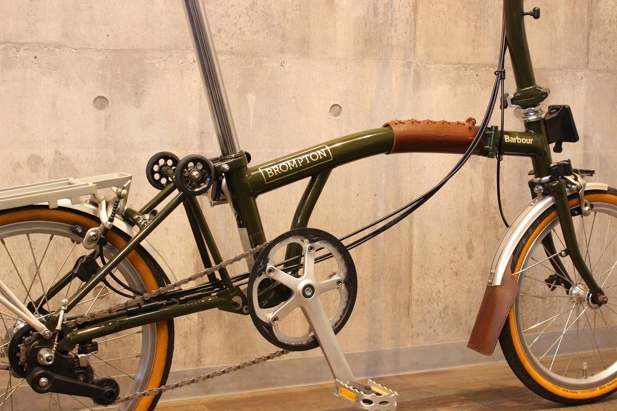 ブロンプトン BROMPTON M6L BARBOUR EDITION 16インチ ミニベロ 折りたたみ 小径車 名古屋店