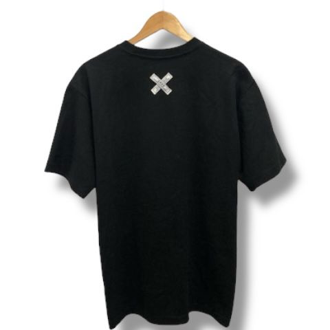 MAISON KITSUNE × ADER ERROR Tシャツ　黒　サイズ1 Maison Kitsune Black ADER Error Edition Heavy Layout T-Shirt