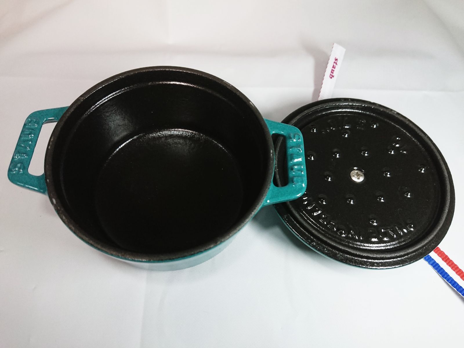 STAUB ピコ・ココット ラウンド 10cm ミント 正規品 2/2-