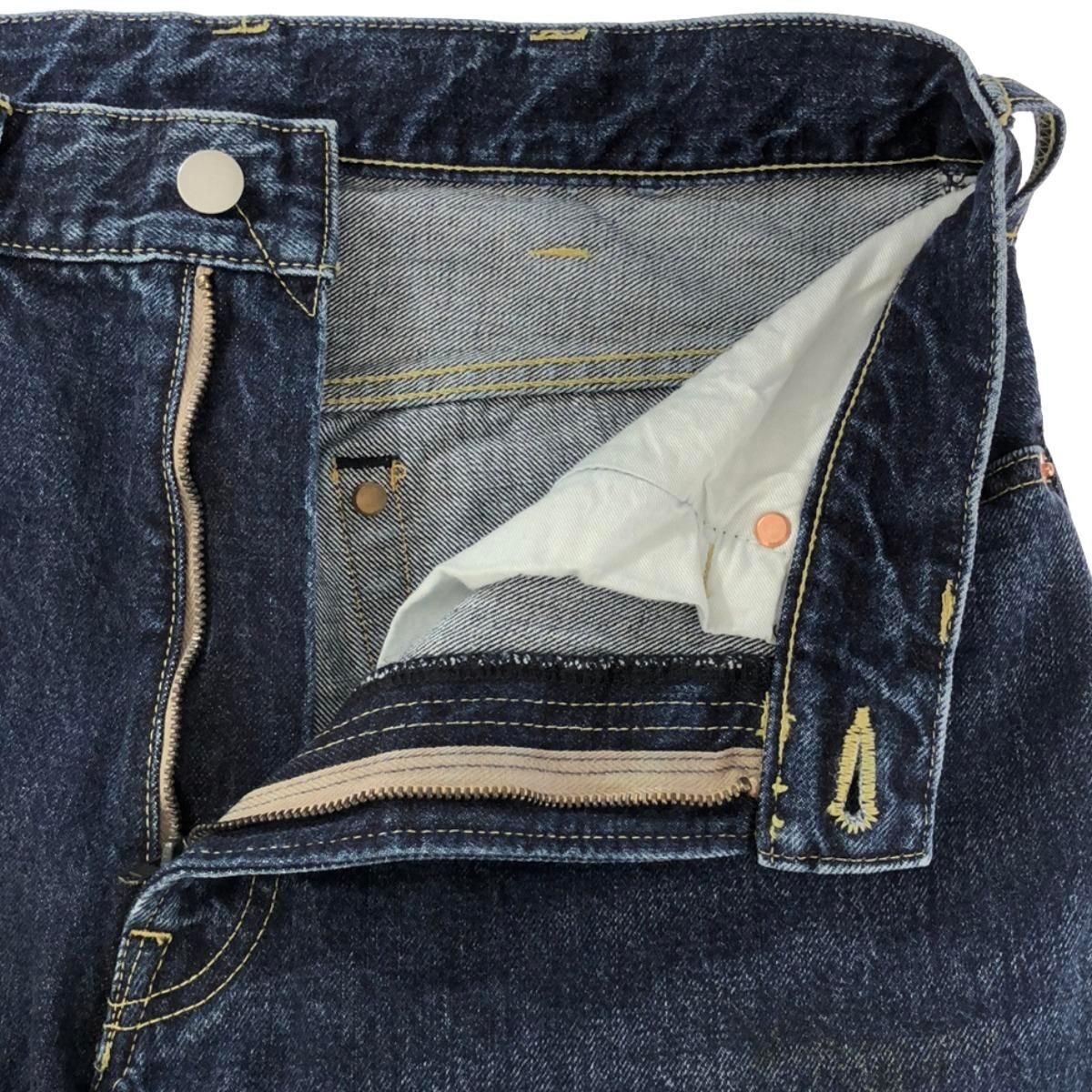 BLACKBIRD ブラックバード 23AW denim pant middle wash+oil 