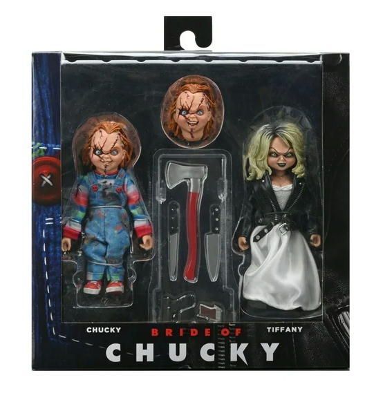 チャッキー + ティファニー 8inch フィギュア 8″ Scale Clothed