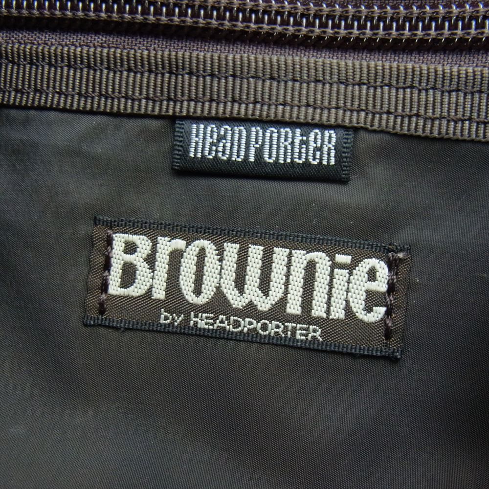 PORTER ポーター HEAD PORTER BROWNIE TOTE トート バッグ ブラウン系【中古】