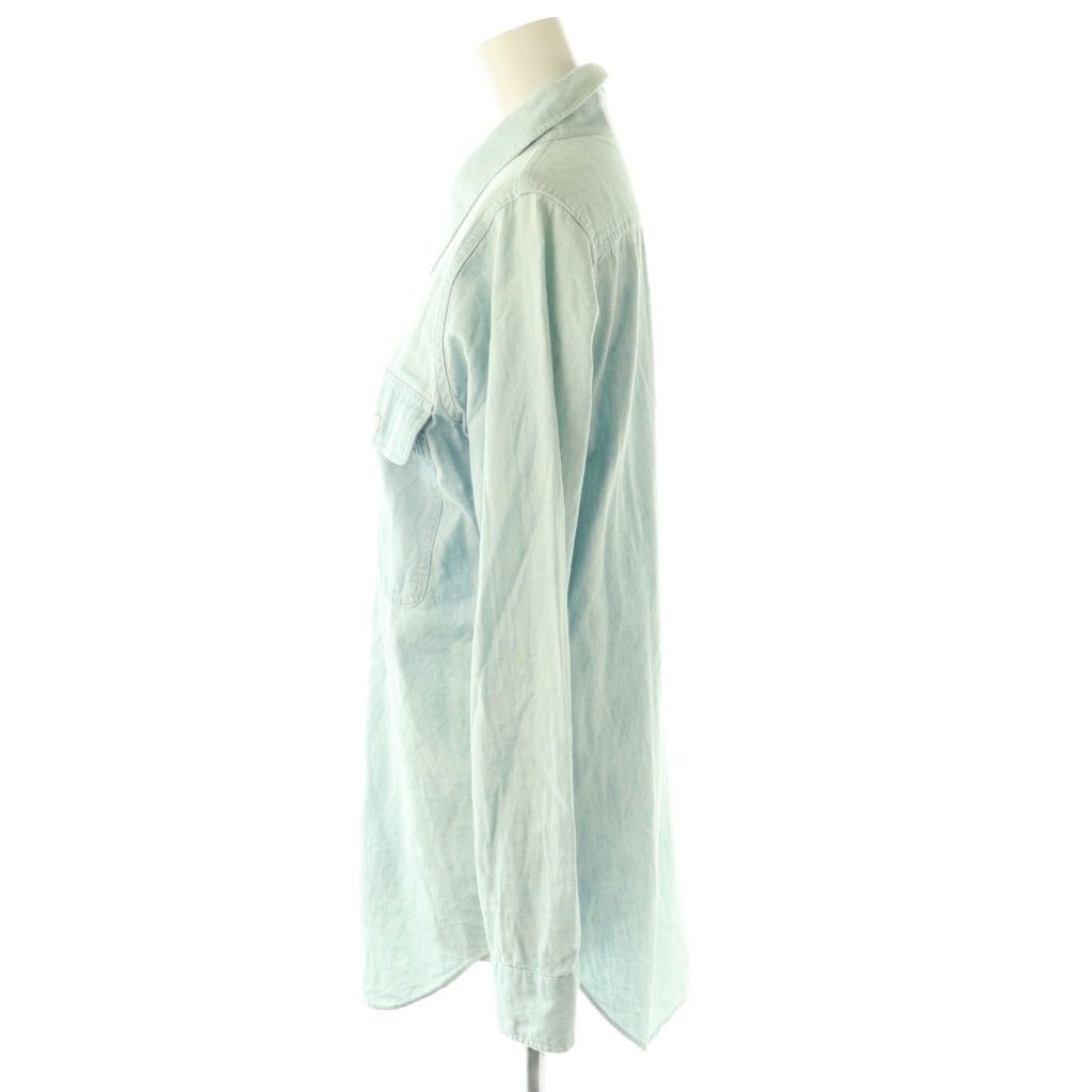 マディソンブルー MADISONBLUE シャンブレーシャツ 長袖 スタンド  