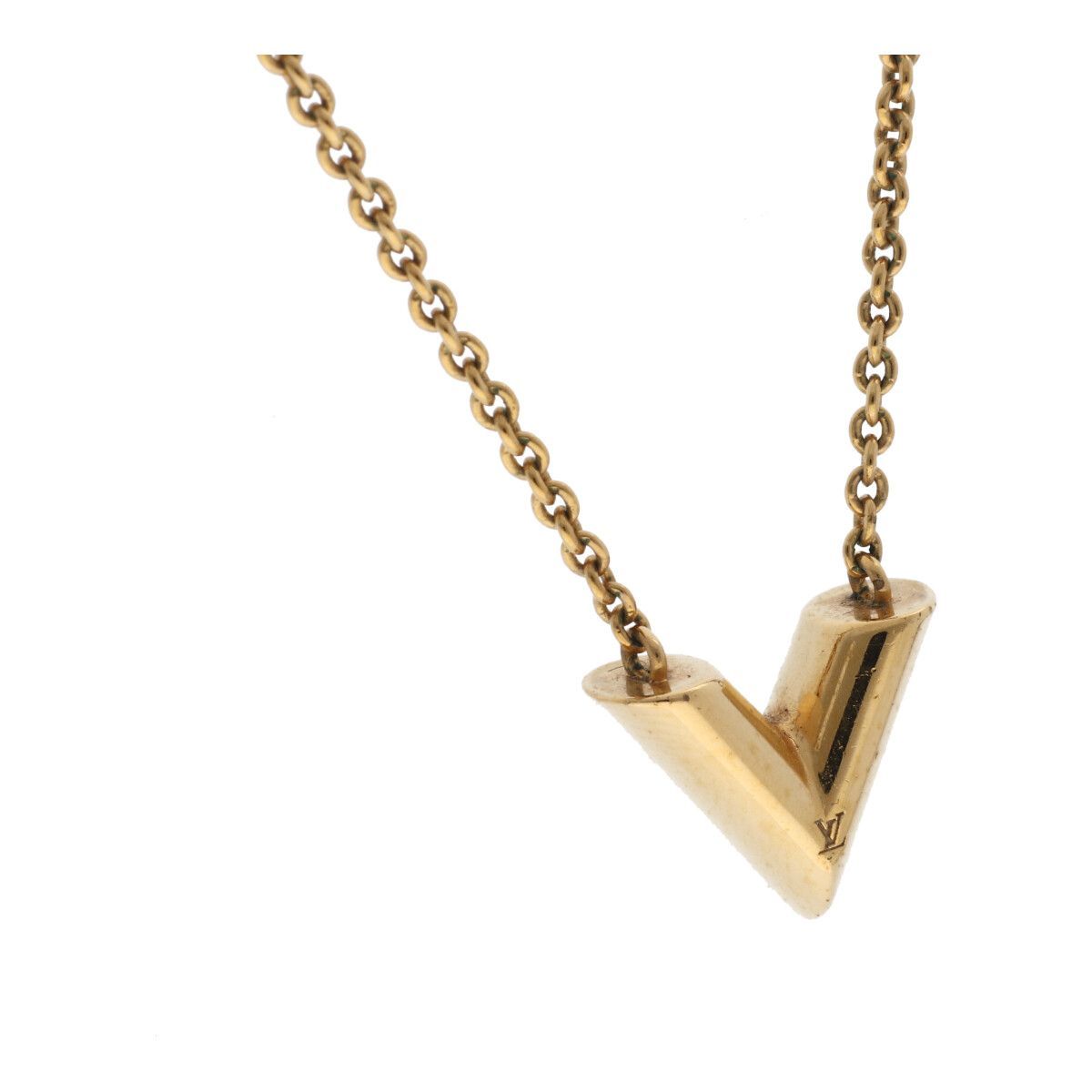 中古】 LOUIS VUITTON ルイ・ヴィトン ネックレス・エセンシャル 中古】 LOUIS VUITTON ルイ・ヴィトン ネックレス・エセンシャル