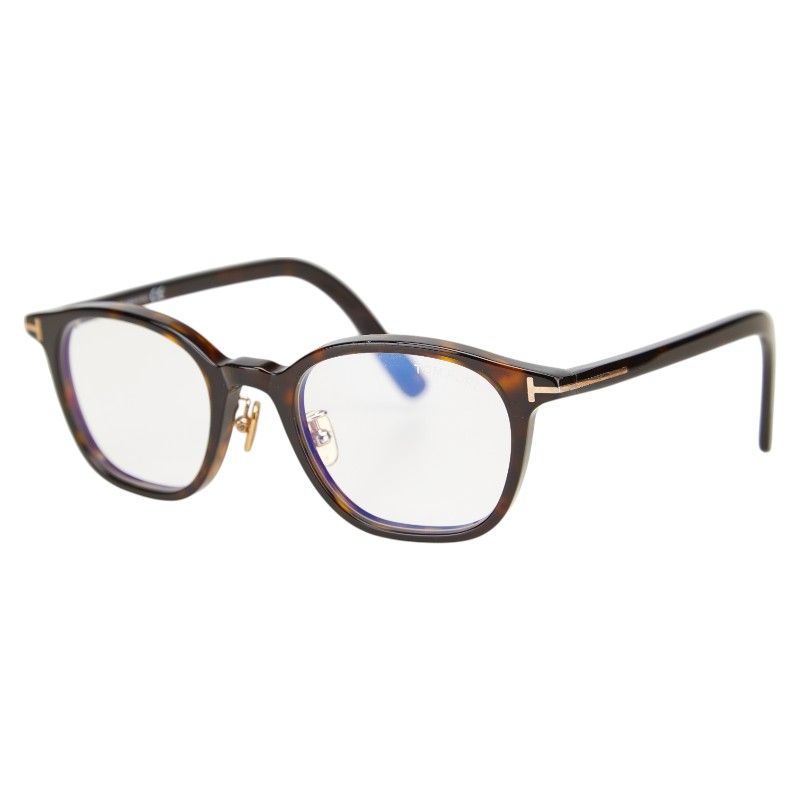 トムフォード メガネ 伊達メガネ アジアンフィット TF5858 D-B 052 ブラウン プラスチック メンズ TOM FORD 1-0215596