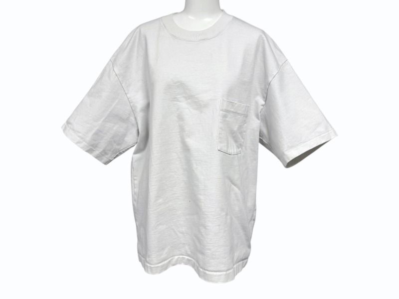 AURALEE オーラリー STAND-UP TEE スタンドアップTシャツ ポケット  