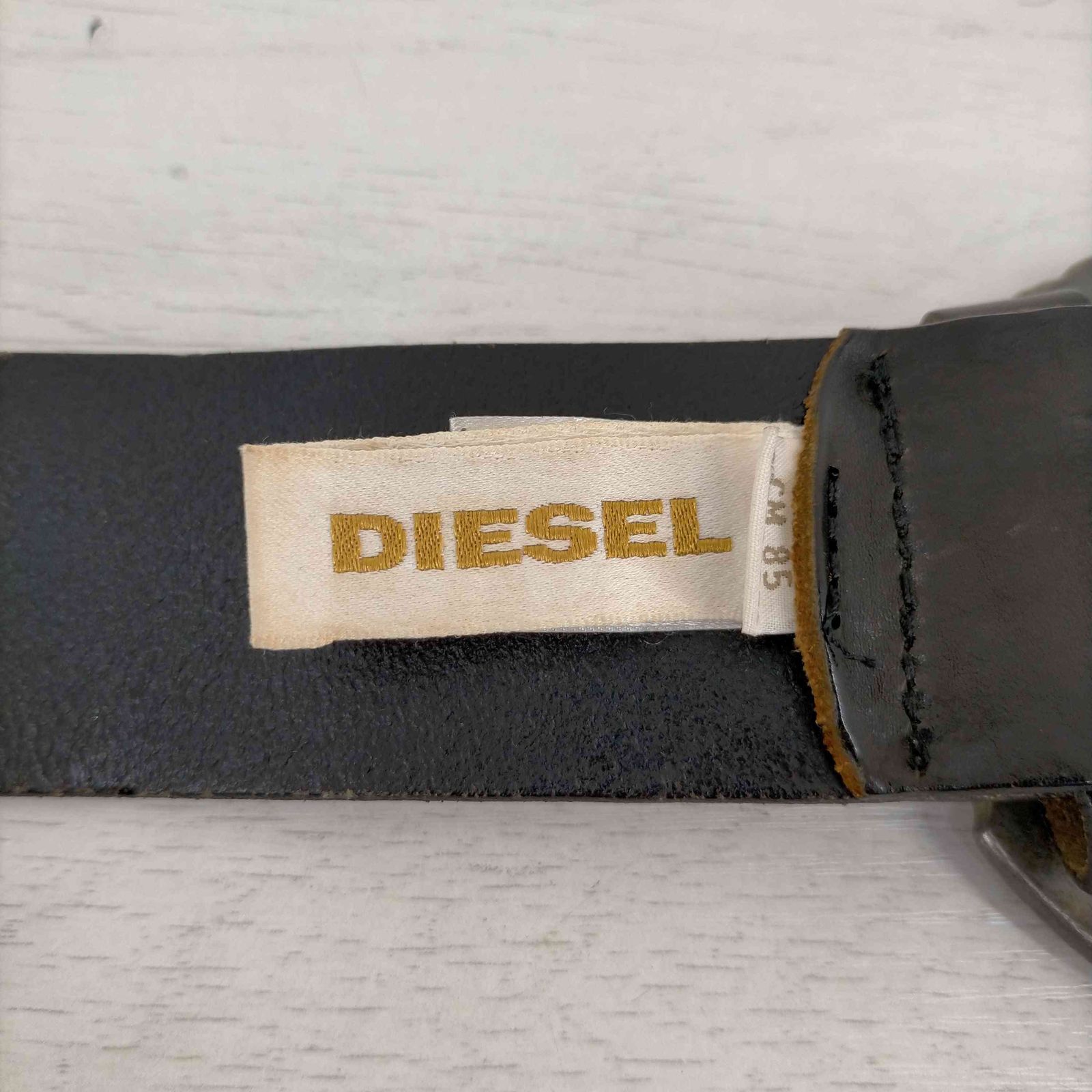 ディーゼル DIESEL ブレイブマン レザーベルト メンズ 85/34 - メルカリ