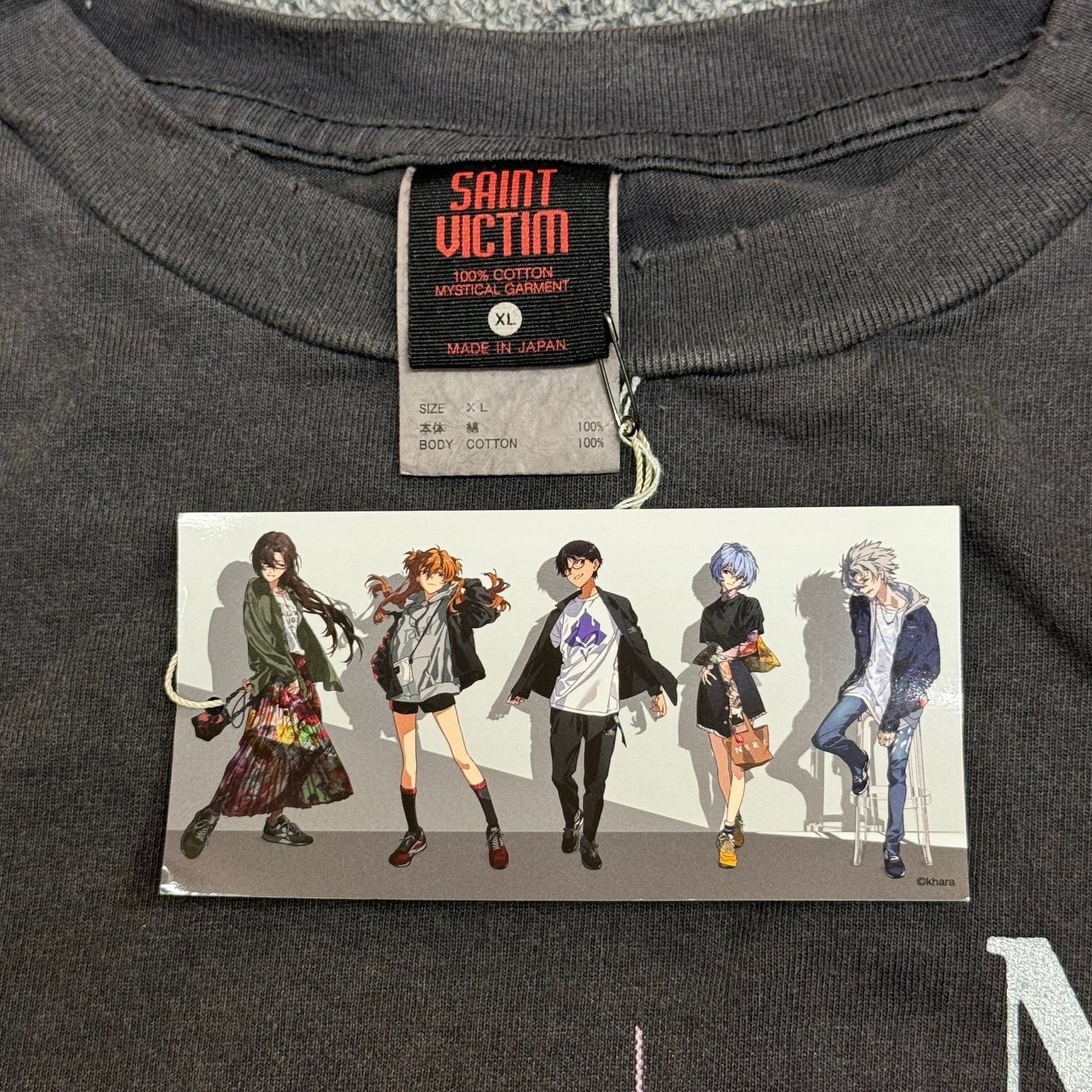 新品 SAINT MICHAEL × エヴァンゲリオン 24SS EV SS TEE NEON GNSIS  