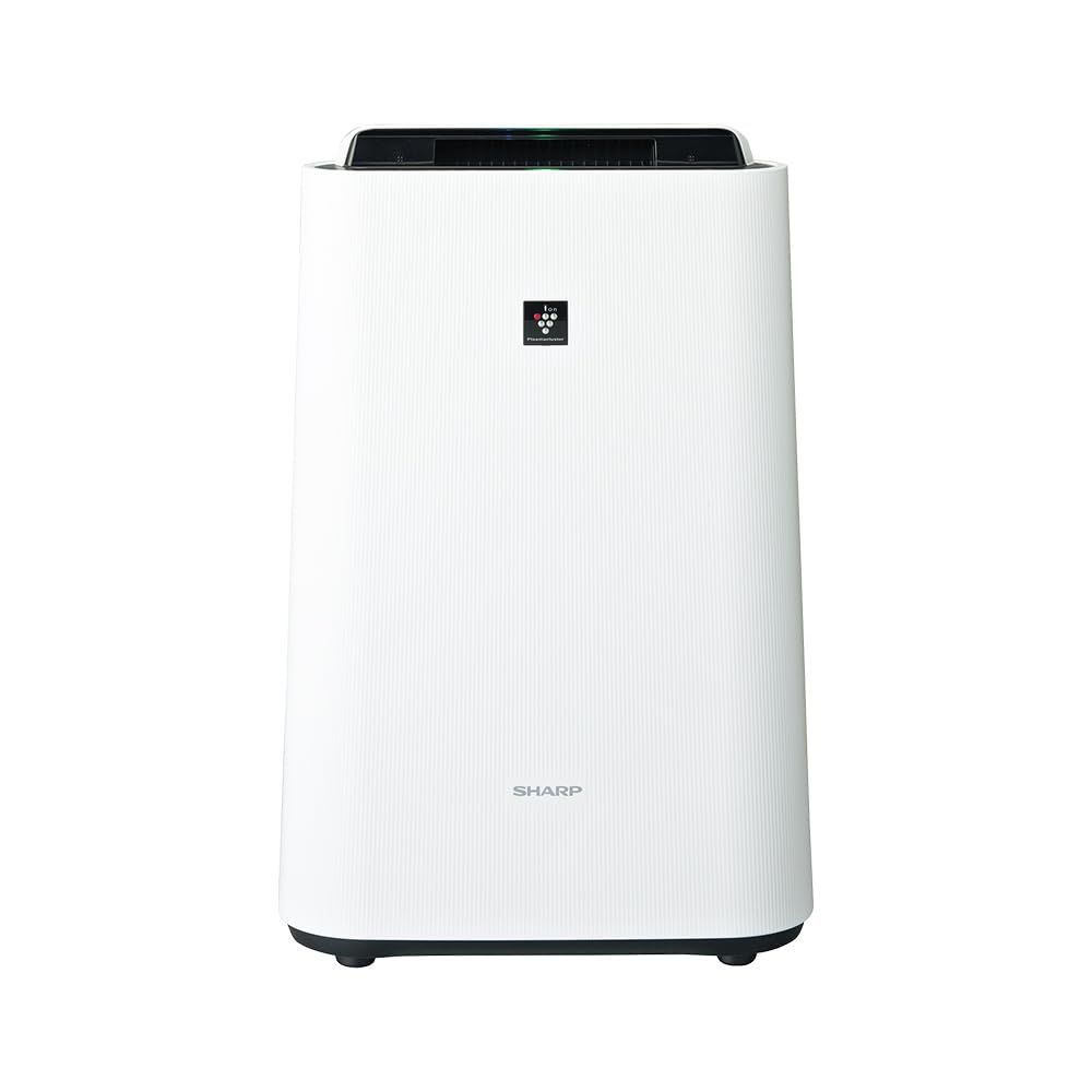 シャープ 空気清浄機 KC-S50-W プラズマクラスター 7000 加湿 浮遊ウィルス 花粉 空気浄化 おすすめ畳数 13畳 加湿量 500mL|h