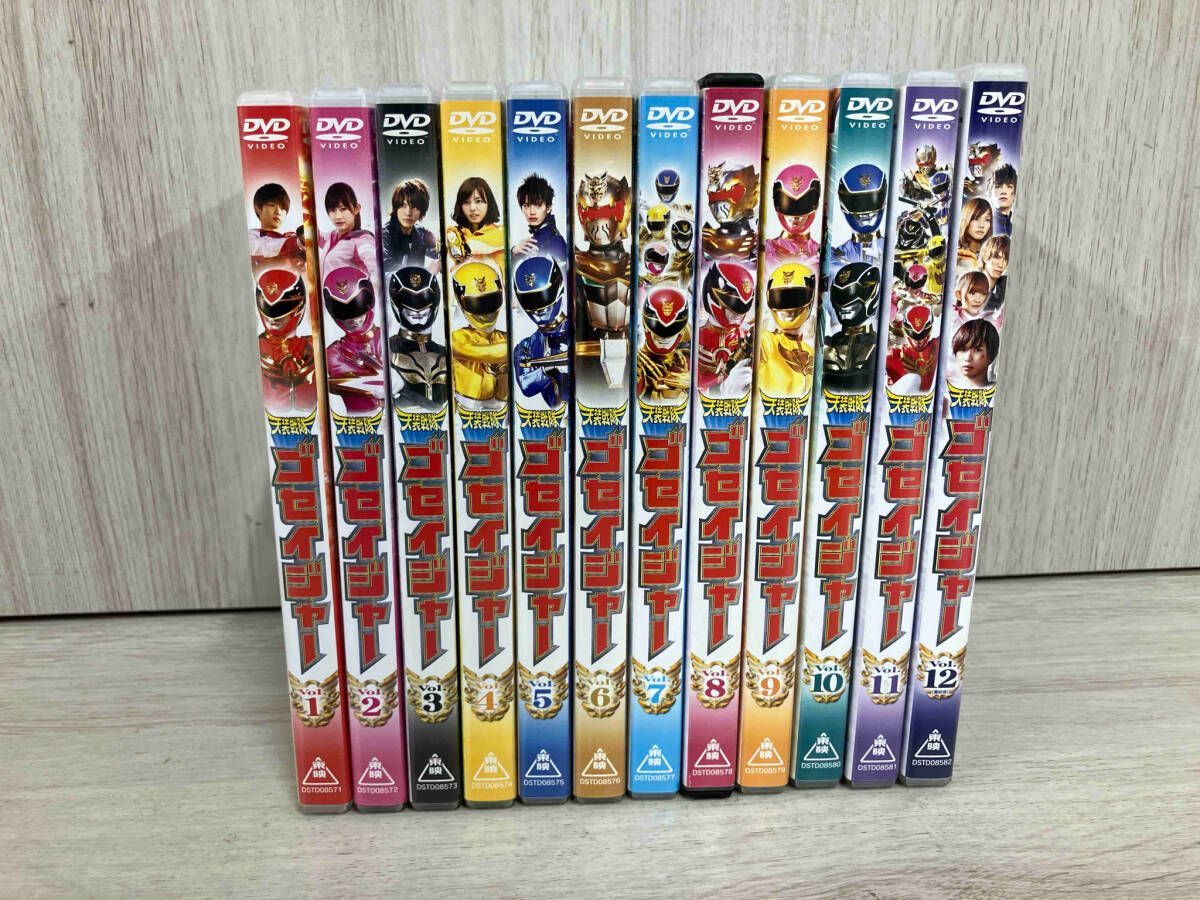 DVD 【※※※】[全12巻セット]天装戦隊ゴセイジャｰ スｰパｰ戦隊シリｰズ VOL