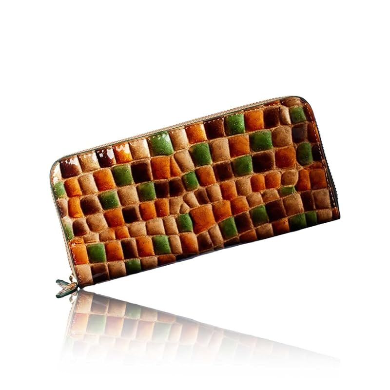新着商品 VOICE Align アライン le murrine 週刊文春 平野レミさん コメント 掲載商品 イタリア製 牛革 レディース 長財布 上品で 使いやすい 縦型 カード収納 母の日 プレゼント ギフト 箱入り母の日 Brown