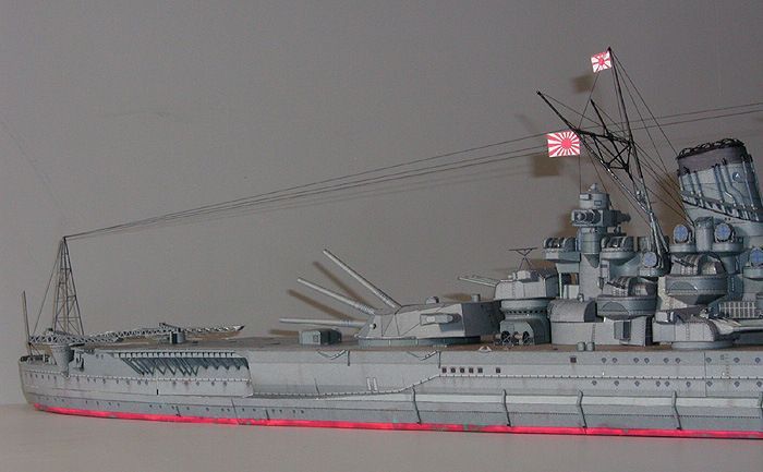 即日発送】紙模型 戦艦 大和 1:250 高難度【送料無料】 - メルカリ 